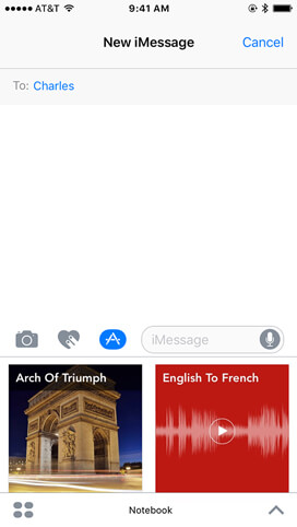 通过短信、电子邮件、iMessage和AirDrop分享您的素描