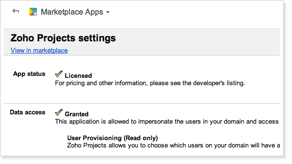 Zoho Projects 链接