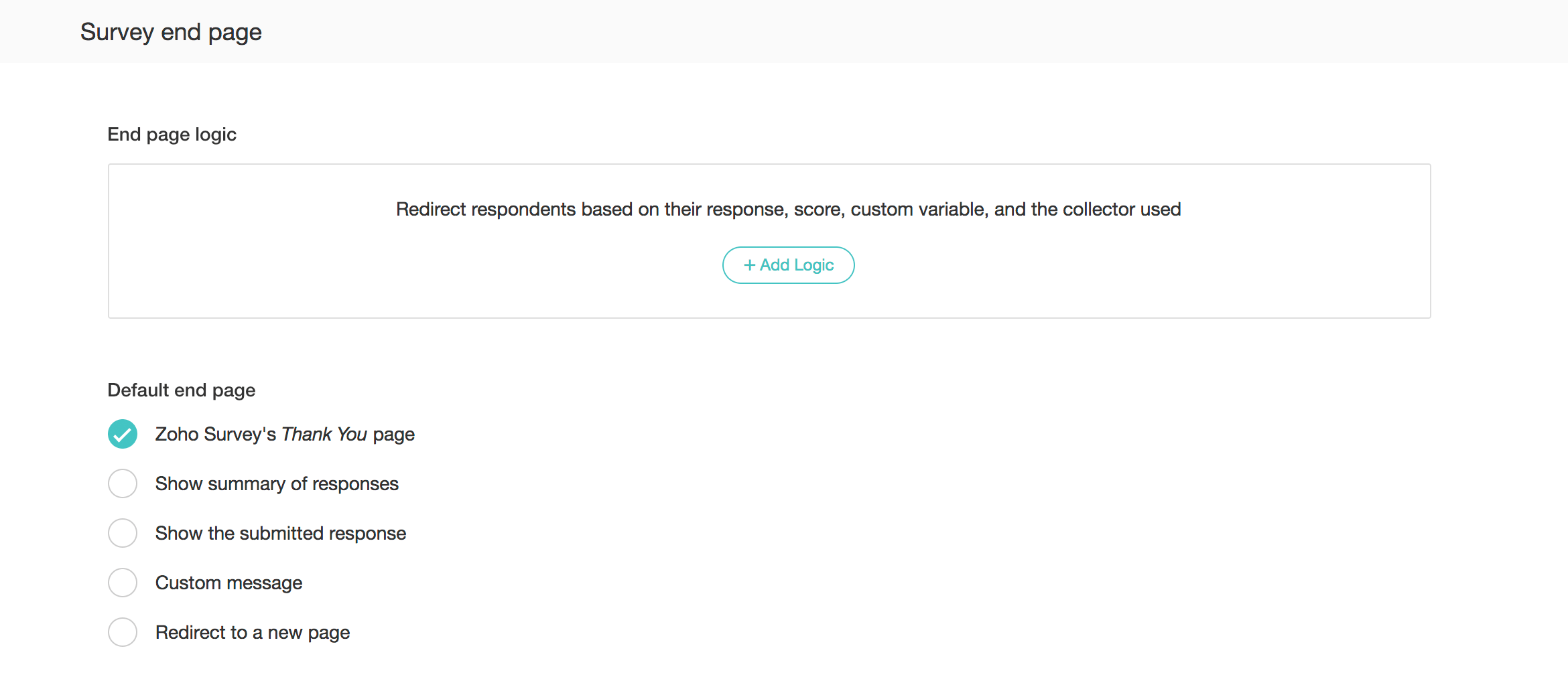 Zoho Survey Zoho Survey
