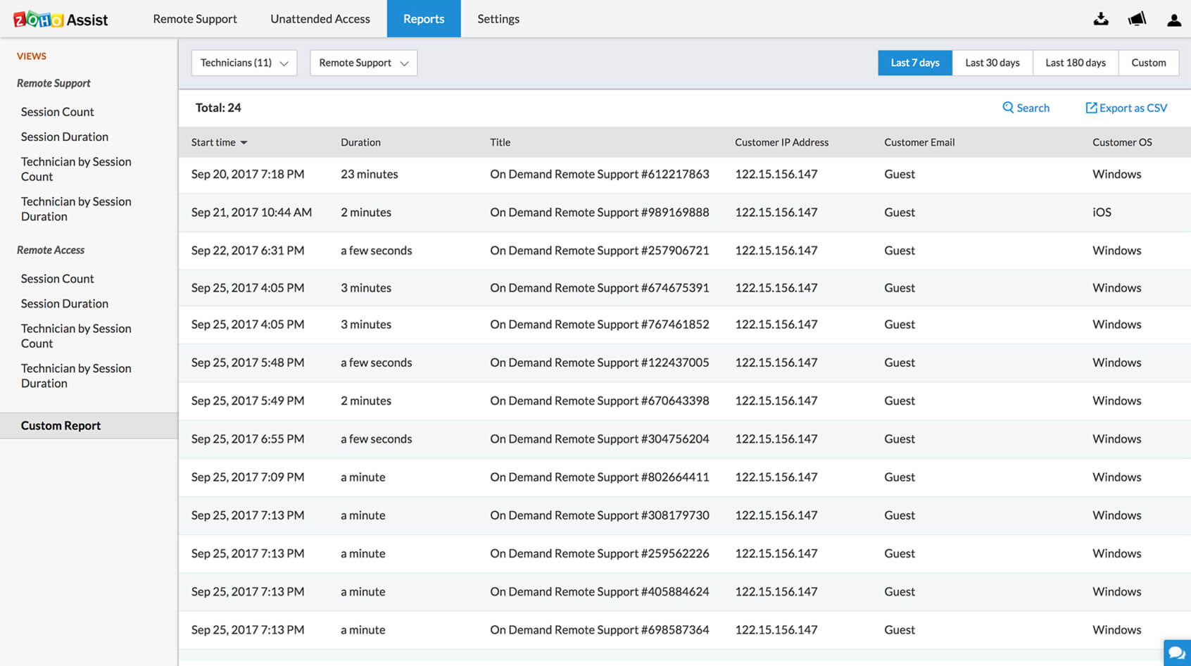 Remote desktop app - Zoho Assist