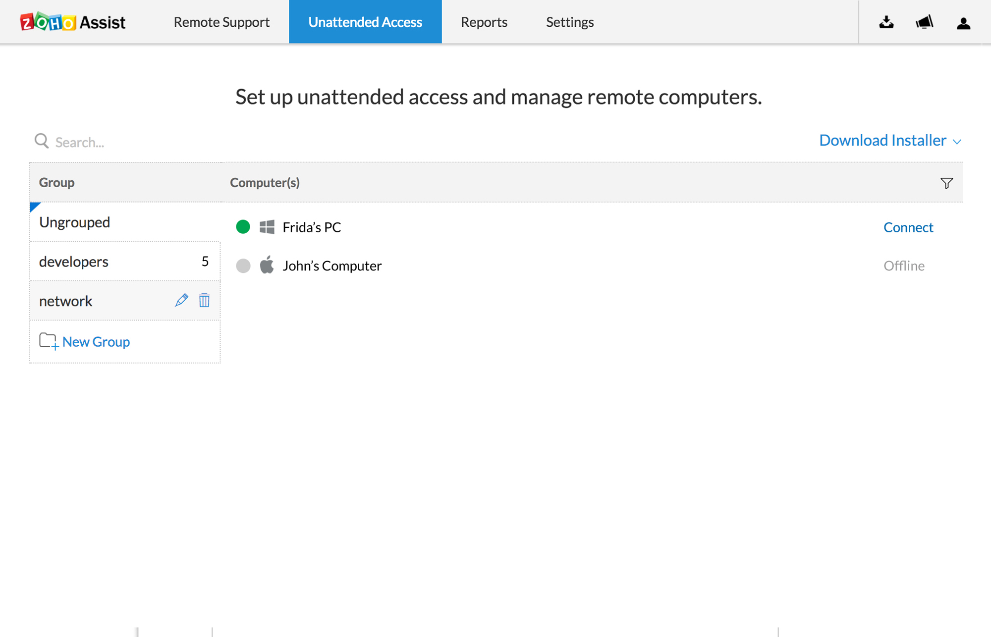 Remote desktop solution - Zoho Assist