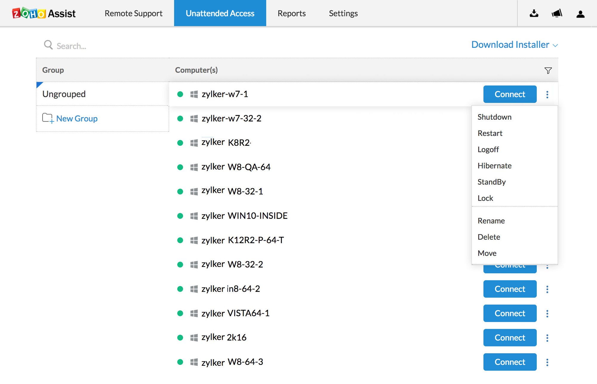 Remote desktop access software - Zoho Assist