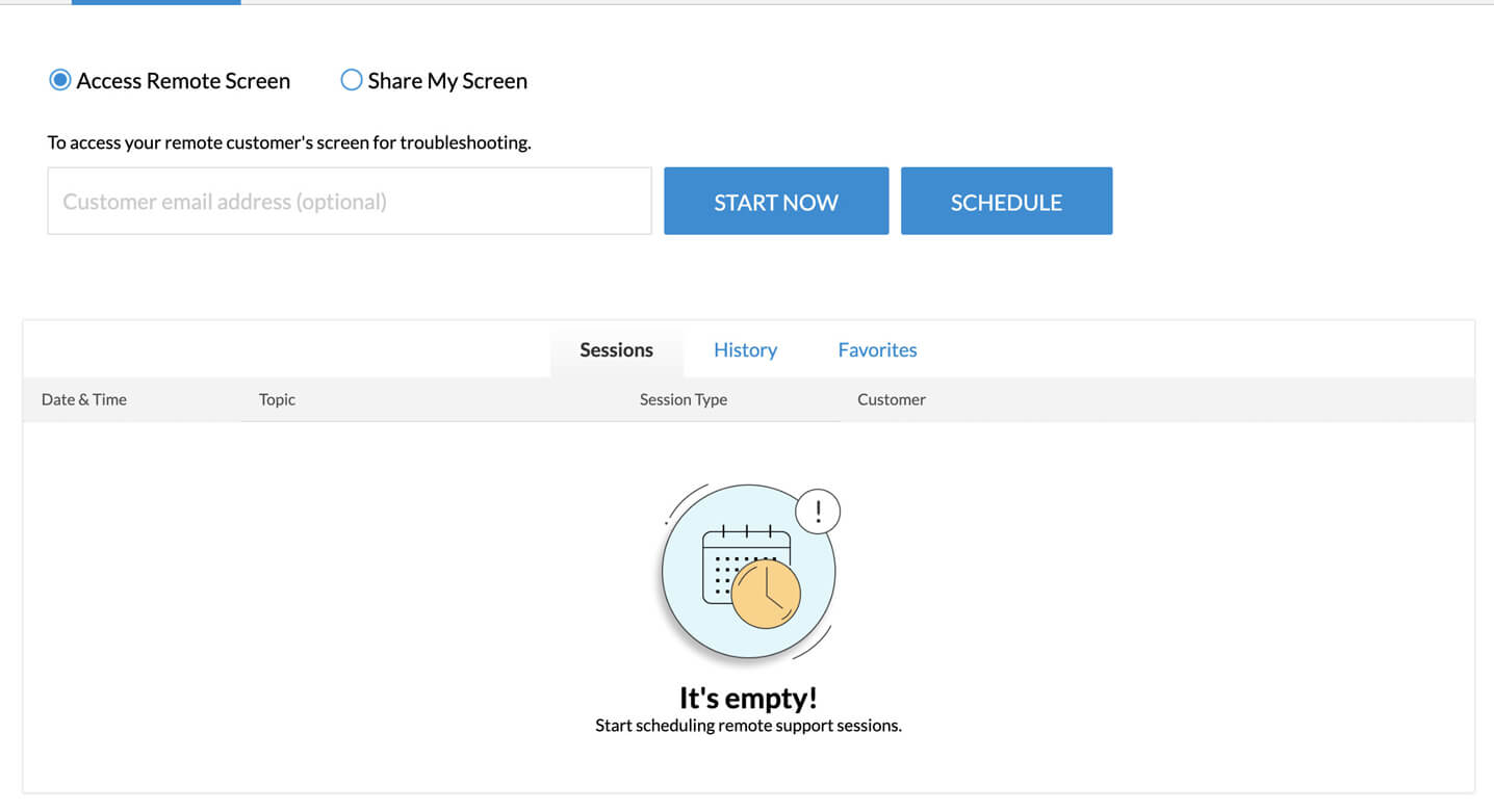 Remote access software - Zoho Assist