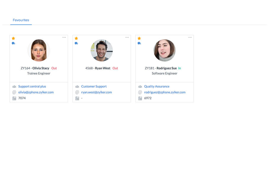 Zoho People 员工入职
