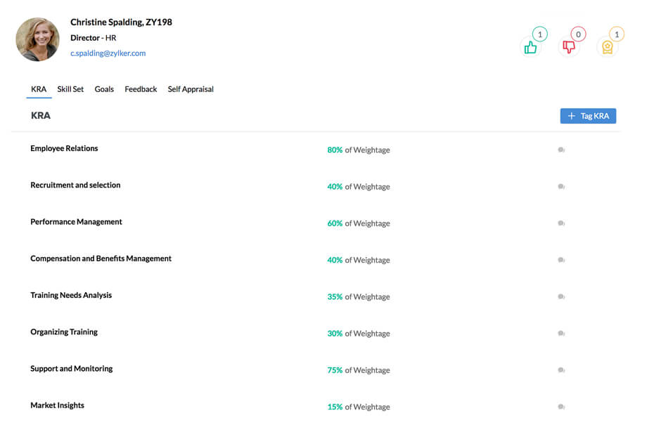 Zoho People 员工入职