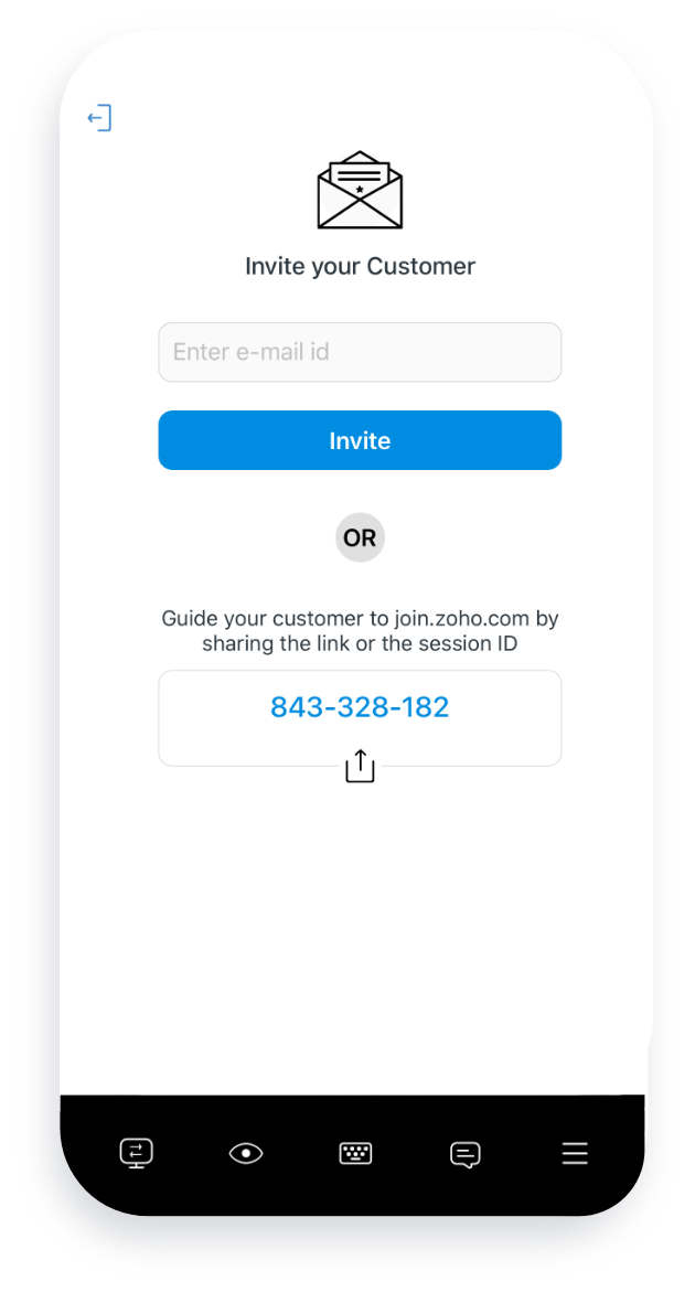 远程控制 iPad - Zoho Assist