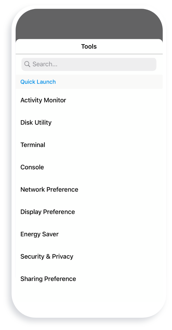远程支持 iPhone - Zoho Assist