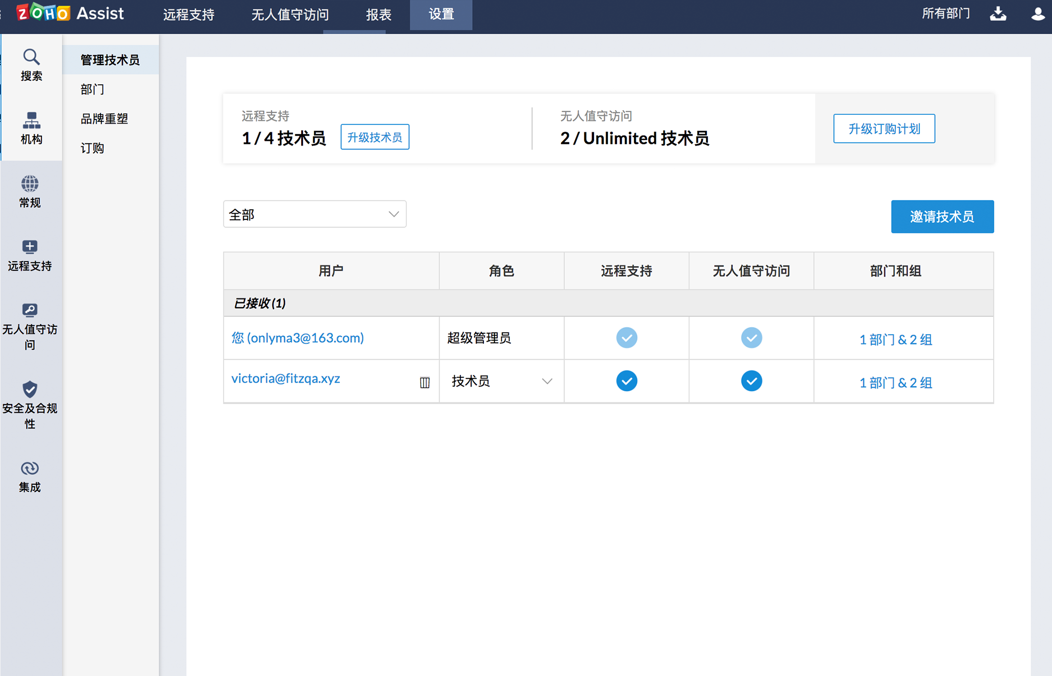 远程控制电脑-远程访问用户管理