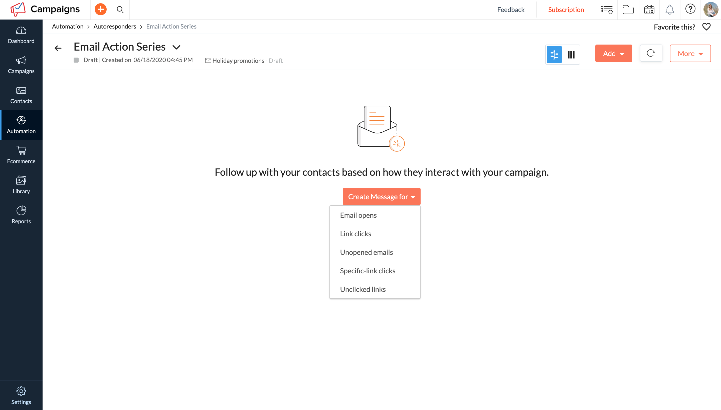 Conveniently follow up with your leads.