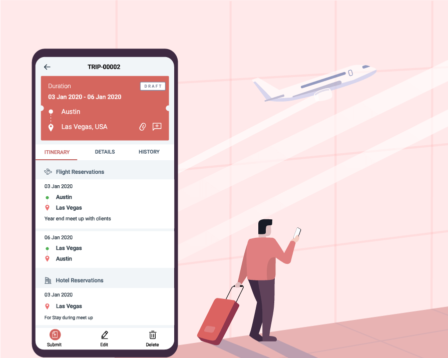 Zoho expense费用报销app