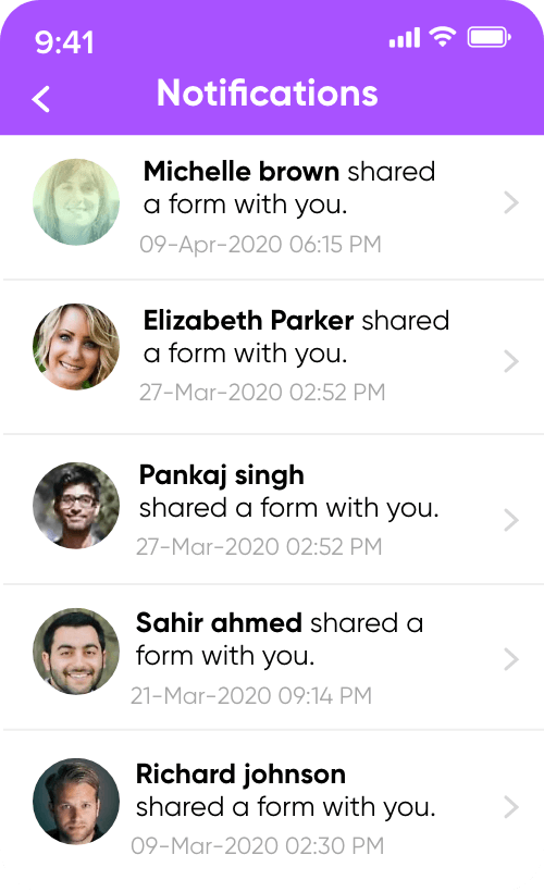 移动表单自动化处理 - Zoho Forms