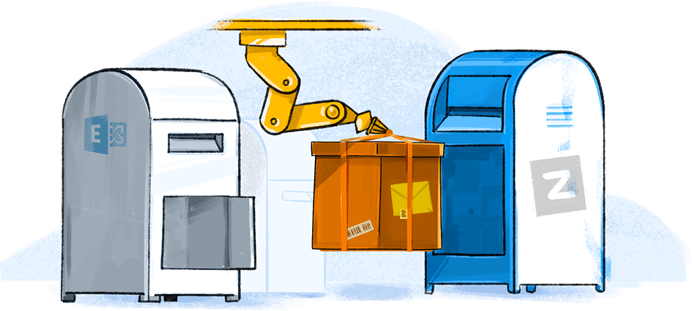 从 Exchange Server 迁移到 Zoho Mail