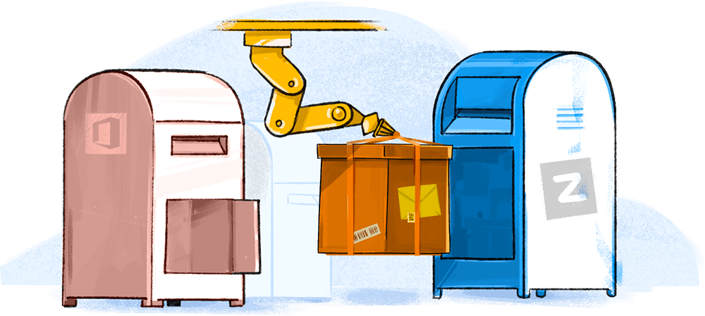 从 Office 365 迁移到 Zoho Mail