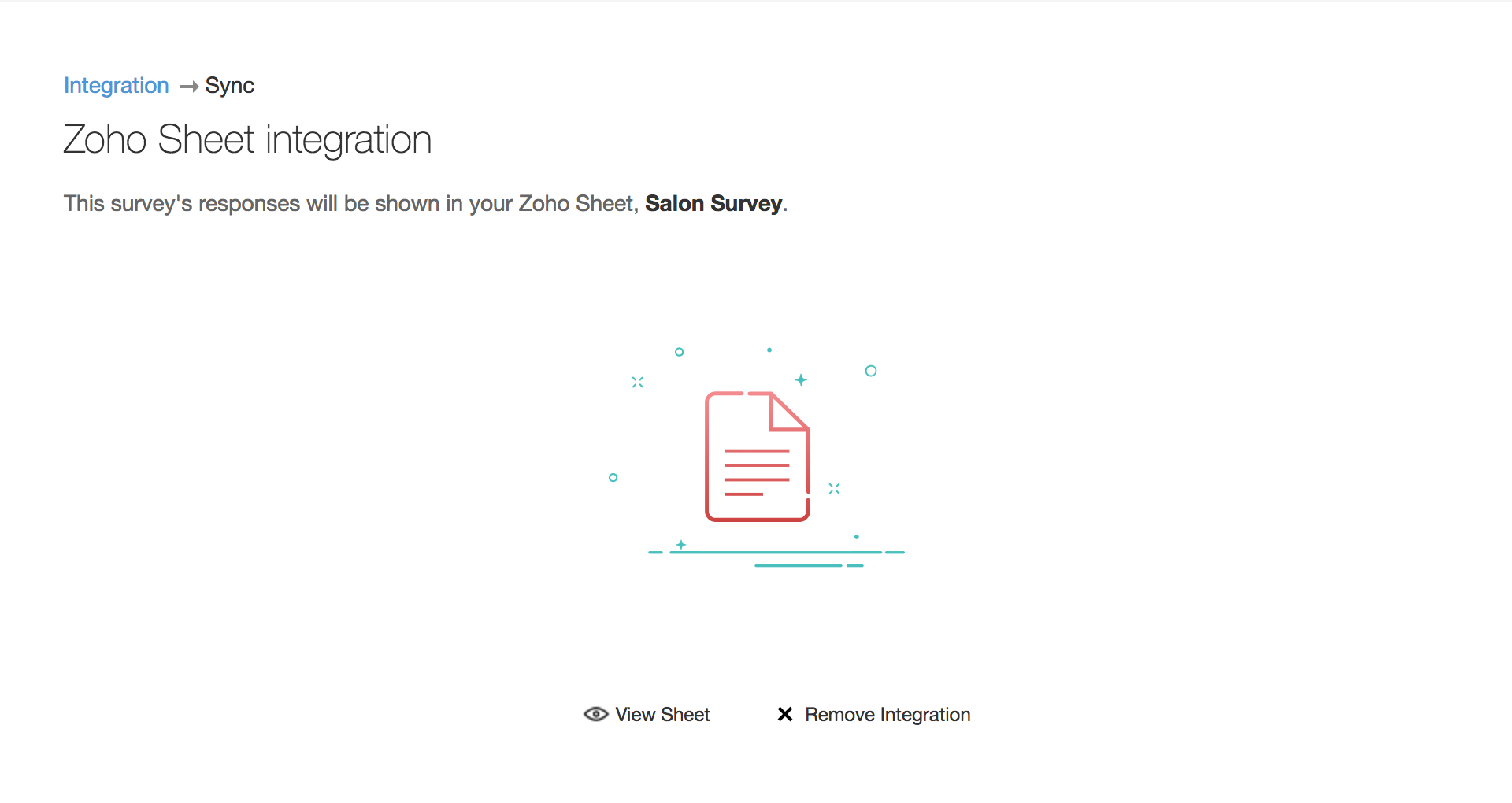 Zoho Sheet