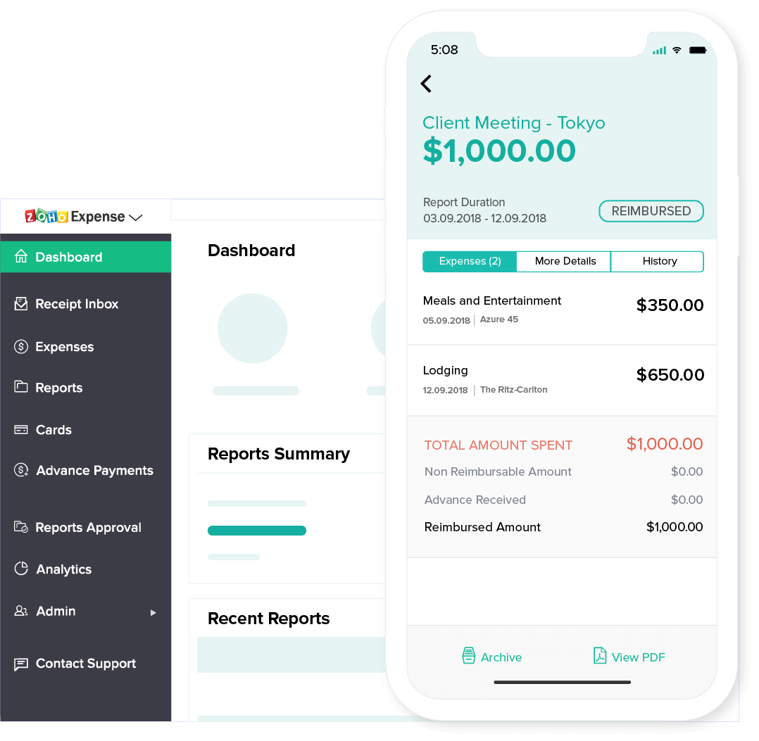 Zoho Expense