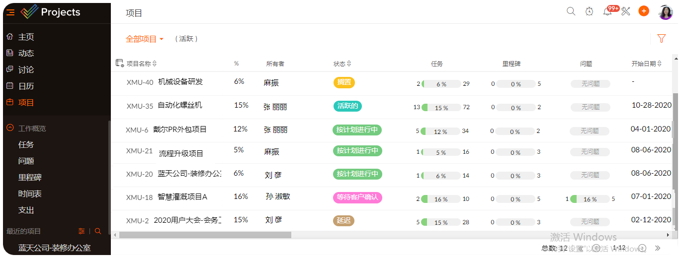 帮助中小企业实现项目任务合理划分